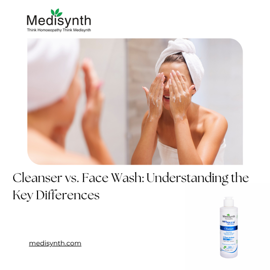 Cleanser vs. Face Wash: Understanding the Key Differences