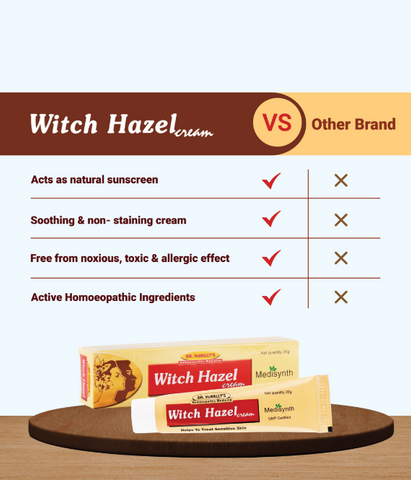 Witch Hazel cream (Combo Pack of 2- 20g Each) Witch Hazel cream (Combo Pack of 2- 20g Each)