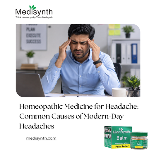 Homeopathic Medicine for Headache: Common Causes of Modern-Day Headaches