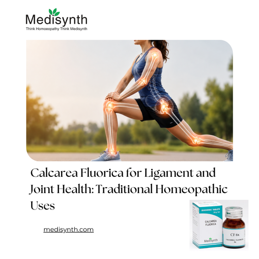 Calcarea Fluorica for Ligament and Joint Health: Traditional Homeopathic Uses