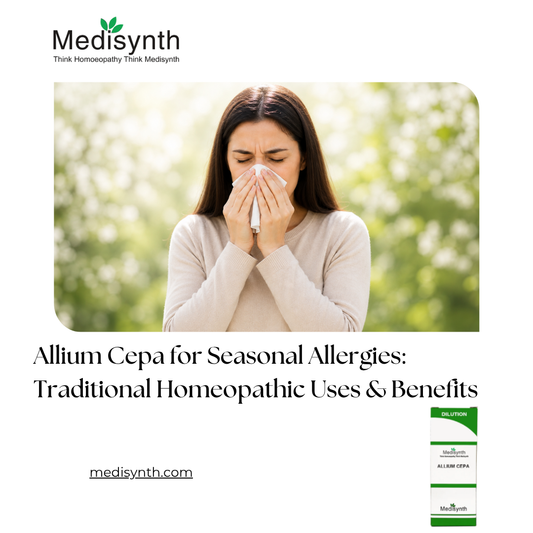 Allium Cepa for Seasonal Allergies: Traditional Homeopathic Uses & Benefits