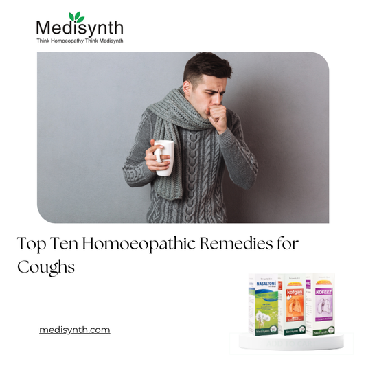 Top Ten Homoeopathic Remedies for Coughs