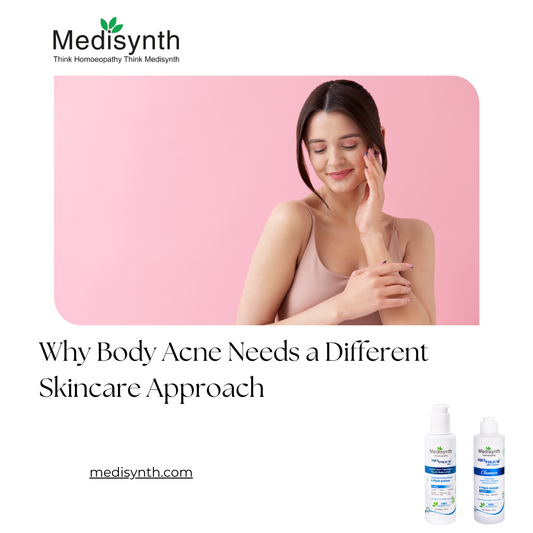 Why Body Acne Needs a Different Skincare Approach