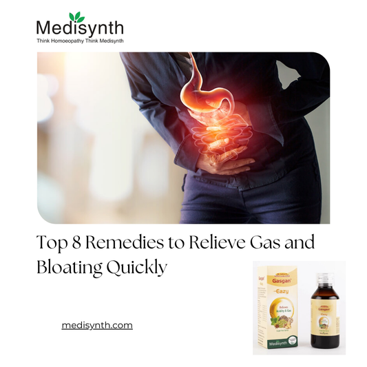 Top 8 Remedies to Relieve Gas and Bloating Quickly