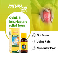 Rheumasaj Deep Action Oil | Get Relief for Muscle Pain, Joint Pain, Swelling, and Stiffness