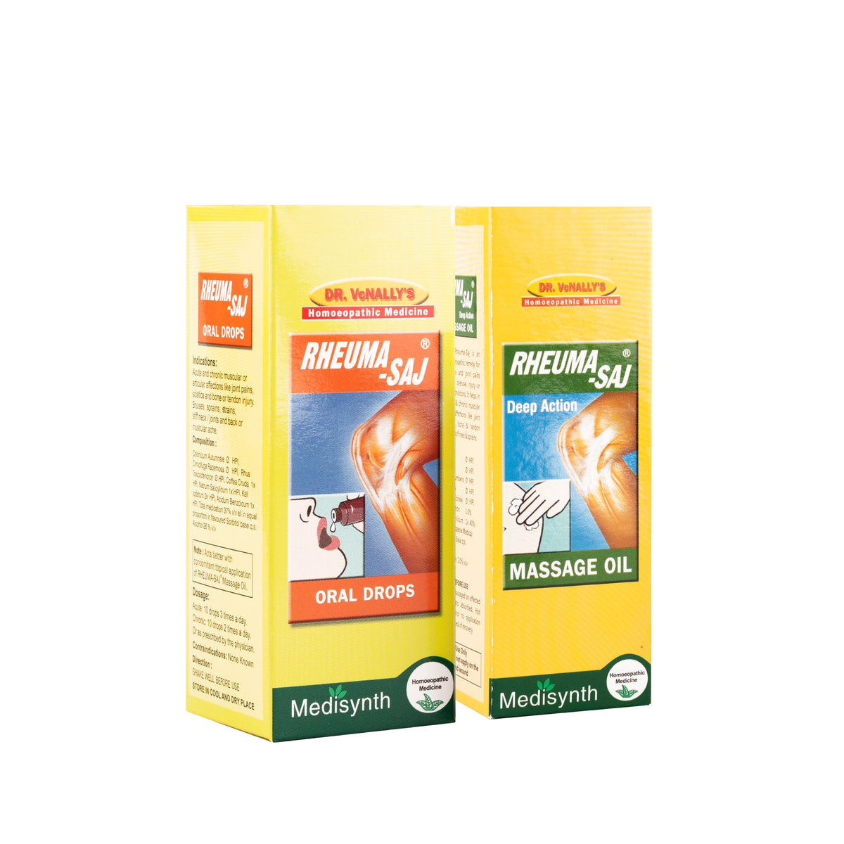 Rheumasaj Combo Pack | Relief for Joint Stiffness, Muscular Pain, and Aches