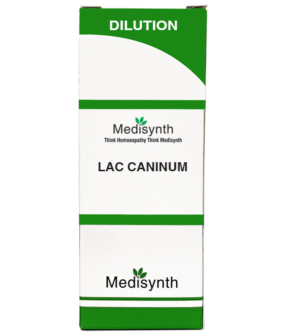 LAC CANINUM - Dilutions