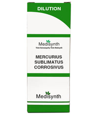 MERCURIUS SUBLIMATUS CORROSIVUS - Dilutions
