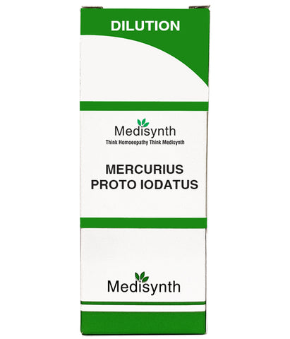 MERCURIUS PROTO IODATUS - Dilutions