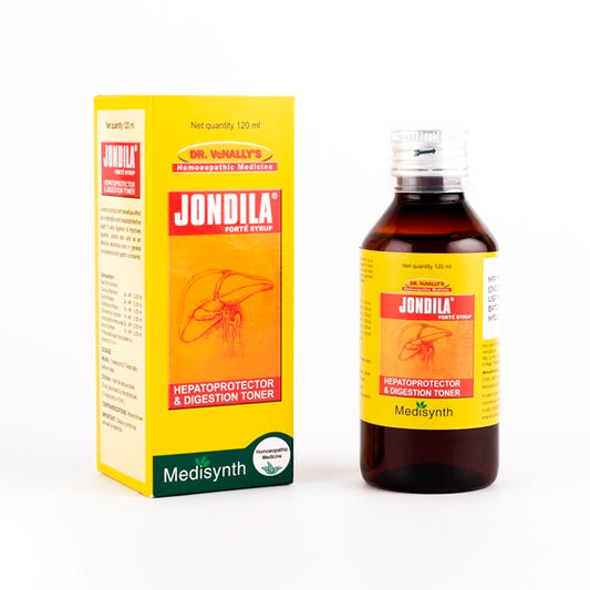 Jondila Forte Syrup | Natural Homoeopathic Tonic for restoration of Hepatic function  and Better Digestion